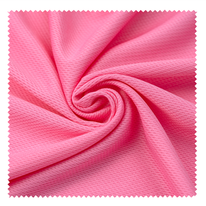 도매 150gsm 100% 폴리에스터 버드아이 메쉬 원단 통기성 흡습 속건 스트레치 원단 스포츠웨어 티셔츠용 - Product Image 5