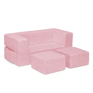 Factory Custom Bedroom Furniture Multifunctional Kids Folding Play Couch <strong>Sofa</strong> Set Furniture <strong>Bed</strong> <strong>Matress</strong> Memory Foam - Product Image 1