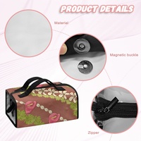 NOUVELLE PROMO EXCLUSIVE Sac à main en polyester imprimé Maile Pikake Lei, pliable et portable pour le voyage, personnalisable