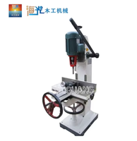 Machine à mortaiser manuelle verticale à broche unique pour le travail du bois avec fonction de perçage de trous de mortaise carrés 220V/380V 2.2kW 2800r/min