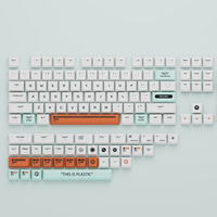 Wholesale Custom Mechanical Keyboard Artisan Keycap Anime Pbt Doubleshot Keycaps Backlit Dye Sublimation Keycap