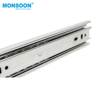 Thép Không Gỉ Chất Lượng Tốt Ball Bearing Trượt Ngăn Kéo Runner Telescopic Kênh Ngăn Kéo Trượt Đường Sắt - Product Image 2