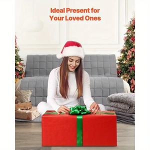 تبريد حجم كوين 15 رطل مبطن بطانية علاج مرجحة تنفس 60 × 80 بوصة للمنزل رحلة طائرة السفر استخدام الفندق - Product Image 5