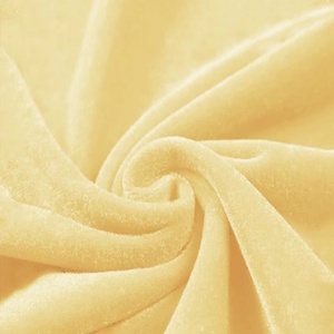Tela de terciopelo de seda dorada-Tapicería de peso pesado suave y <span class=keywords><strong>material</strong></span> de vestido - Product Image 5