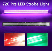 Lumière de scène LED Wash Strobe de haute qualité, 864 pièces, RGB, 216 segments, flash pixel, lumières de scène, discothèque, fête, live house, DMX512, E27, IP33