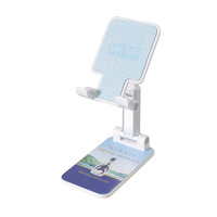 Support de téléphone Portable télescopique pliable en aluminium, support universel réglable de bureau pour téléphone intelligent tablette PC