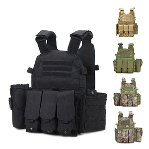 Customizable Multifunctional Modular Tactical Vest Plate Carrier Cordura <b>Security</b> Tactical Gear <b>Equipment</b> - Product Image 4