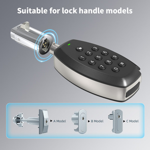 Cylindre de serrure électronique passif sans batterie avec clé intelligente pour distributeur automatique de billets, distributeur de monnaie, boîte à argent - Product Image 4