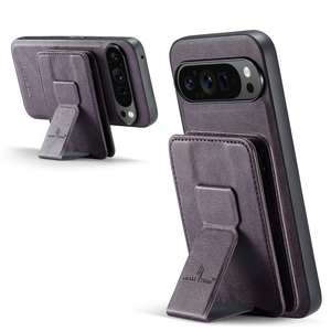 Para <span class=keywords><strong>Google</strong></span> <span class=keywords><strong>Pixel</strong></span> 10 Pro XL Wallet Case <span class=keywords><strong>2</strong></span> en 1 <span class=keywords><strong>Funda</strong></span> de cuero desmontable Wallet Case <span class=keywords><strong>Funda</strong></span> protectora con soporte Tarjetero - Product Image 3