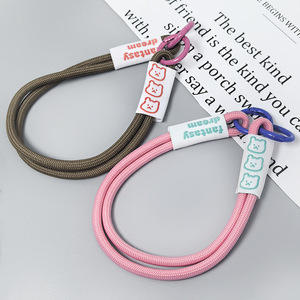 Wanlisheng <b>Phone</b> <b>Lanyard</b> Red Polyester Weaving Anti Loss Wrist Rope Multi Functional New Year Model - Product Image 2