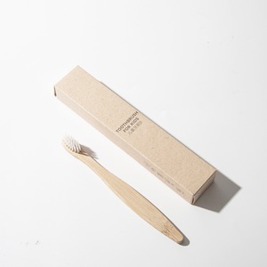 ชุดอุปกรณ์สำหรับแขกโรงแรมแบบไร้ขยะ |   แปรงสีฟันและชุดโกนหนวดจากไม้ไผ่ ย่อยสลายได้ 100% พร้อมกล่องกระดาษรักษ์โลก - Product Image 3