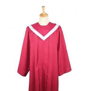 Estola de coro de iglesia al por mayor con cruces bordadas para túnica de clero <span class=keywords><strong>Pastor</strong></span> - Product Image 4
