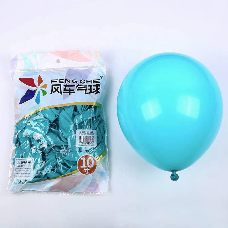 Wholesale China Manufacturers 10 inch Decorative Inflatable Helium Latex Balloon Party Decoration Happy Birthday Globos Ballon