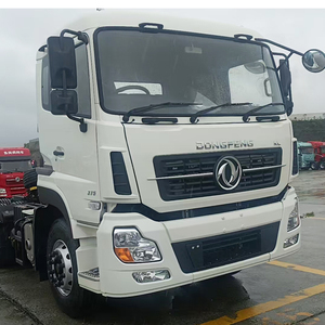 Prix d'usine DONGFENG Cummins 6x4 Camion tracteur 375HP Neuf Diesel Euro 2 Direction à gauche Suspension pneumatique Caméra arrière Écran tactile - Product Image 1