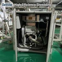 Broyeur de déchets en ligne pour feuilles PP/PET, haute performance, pour extrusion thermoformante, déchets de bord, à couple élevé