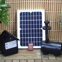 Pompe à eau solaire pour piscine, kit d'arrosage pour plantes de jardin / pompe à eau pour fontaine