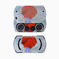 Film Pelindung Stiker Kulit untuk Konsol Genggam PSP GO, Pembungkus Vinyl Warna-warni Kustom, Penutup Kulit Lengkap
