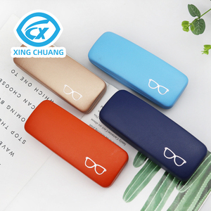 Bán Buôn Da Cao Cấp Khuyến Mại Kính Quang Học Kính Hộp Biểu Tượng Tùy Chỉnh Da Mát Kính Trường Hợp - Product Image 2