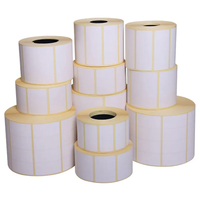 Étiquettes d'expédition pour supermarchés, adhésives thermiques, résistantes à l'huile, écologiques, 4''x6'', en rouleau, pour adresses postales et codes-barres, résistantes aux rayures
