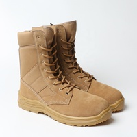 Fabricant usine bottes tactiques personnalisées antidérapantes bottes de randonnée pour hommes en cuir résistant aux coups de couteau en plein air vente en gros