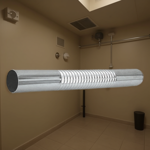 Tuyau de ventilation HVAC pliable sans rosette, diamètre 26 mm - Product Image 3