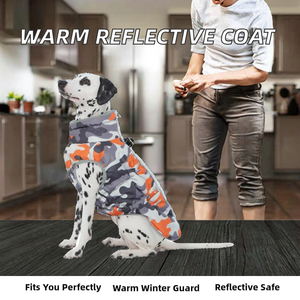 Chaleco de Invierno para Perros Medianos, Camuflaje, Resistente al Agua, Reflectante, Ajustable, Traje Cálido para Nieve, para Jack <span class=keywords><strong>Russell</strong></span>, Mini Schnauzer - Product Image 2