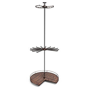 Excellent design three layer rotating cloth stand pants hanger rack for closet