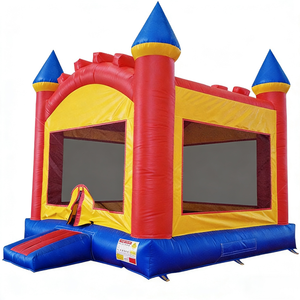 <span class=keywords><strong>Château</strong></span> gonflable commercial pour enfants, qualité professionnelle, idéal pour les fêtes en extérieur et la location de parcs de jeux - Prix direct usine - Product Image 2