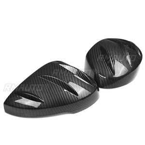 Cubierta de Espejo Retrovisor para Automóvil en Negro Brillante/Estilo Fibra de Carbono para Honda Civic 11ª Generación 2021-2023, Carcasa para Espejos Laterales - Product Image 3