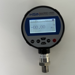Manómetro Digital de Acero Inoxidable HSIN685 con Pantalla LCD, Calibrador y Comparador Neumático de Aire Compuesto OEM HSIN685 Digital Pre - Product Image 4