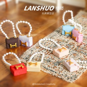 Lanshuo – sac <span class=keywords><strong>de</strong></span> <span class=keywords><strong>poupée</strong></span> miniature en résine 3D, jouet, échelle 1:6, accessoire créatif <span class=keywords><strong>de</strong></span> dessin animé pour poupées <span class=keywords><strong>Barbie</strong></span> <span class=keywords><strong>de</strong></span> 8 à 13 ans - Product Image 1
