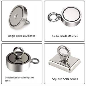 Nueva actualización Super fuerte <span class=keywords><strong>Danone</strong></span> neodimio pesca imanes conjunto avellanado agujero olla Imán con cáncamo Kit con cuerda para la venta - Product Image 5