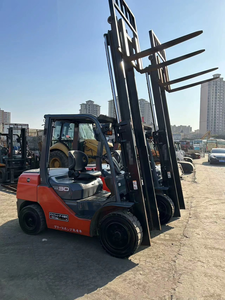 价格便宜的Uesd叉车原装叉。TDYOTA CAT K35/2/2.5/3/3.5/5/10吨直升机二手4x4车轮电动柴油 - Product Image 3