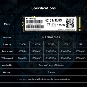 SSD M.2 NVMe Específico para Laptop com Baixo Consumo de Energia, Disco Rígido Interno para Expansão e Atualização de Armazenamento de Notebooks - Product Image 4