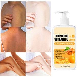 Loción Corporal Humectante e Iluminadora con Cúrcuma y Vitamina C de 150 ml, para el Cuidado Diario de la Piel (Oferta) - Product Image 6