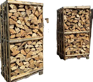 Hornbeam Bois de chauffage dans une caisse standard avec des bûches de bois dur séchées 10-20% Humidité MEILLEUR PRIX