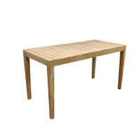 Muebles modernos de madera de teca para exteriores, muebles de madera de teca para jardín, patio, hotel