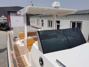 Yate Deportivo de Fibra de Vidrio Open Leisure de 28 pies para Ocio con Baño y Ducha, Motor Fuera de Borda en <span class=keywords><strong>Venta</strong></span> - Product Image 5