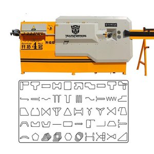 Máy uốn thép thanh cốt thép tự động <span class=keywords><strong>CNC</strong></span> năm 2024, máy uốn thép hình chữ U hai chiều cho thép 4-12mm - Product Image 4
