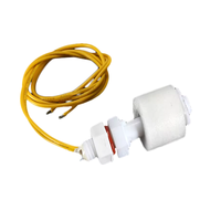 Sensor Level Air Cair PP Baru, Saklar Pelampung Horizontal untuk Tangki Kolam 110v/220V DC 10w/50W Sensor Pelampung Cair