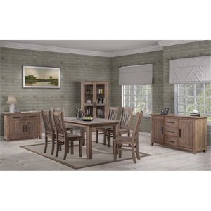 Vitrina de madera Precio más bajo Último diseño Muebles de comedor de madera Oem Roble/Pino/Acacia Madera maciza hecha en Vietnam - Product Image 5
