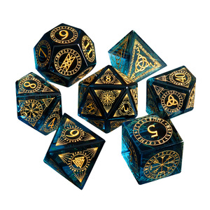 Jeu de dés multi-faces pour Dungeons & Dragons, dés de jeu de rôle de table, photos réelles, prêt à être expédié - Product Image 6