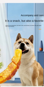 Alimento para mascotas: Pato envuelto en batata, resistente a mordeduras, para prevenir el mal aliento, para perros grandes como <span class=keywords><strong>Golden</strong></span> <span class=keywords><strong>Retriever</strong></span>, alimento en barra para masticar, venta al por mayor. - Product Image 6