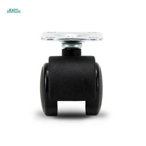 <span class=keywords><strong>Mini</strong></span> roda resistente para móveis, roda dupla pequena 1.2 polegadas castor para móveis de tapete mobília - Product Image 3