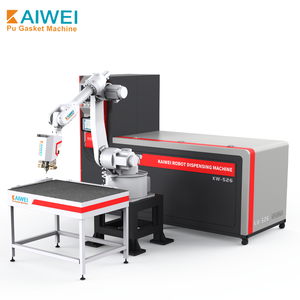 Máquina de sellado de espuma para puerta de KW-526, <span class=keywords><strong>robot</strong></span> y dispensador de pegamento completamente automático, fabricante - Product Image 1