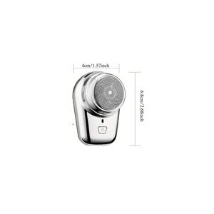 Rasoio Mini rasoio Zero barba portatile ricaricabile con protezione Ipx6 (4375)