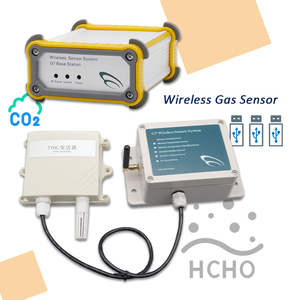 เซ็นเซอร์ก๊าซไร้สาย HCHO TVOC CO2 CO PM2.5 เซ็นเซอร์สัญญาณเตือนภัย iot lora เกตเวย์เครื่องตรวจสอบคุณภาพอากาศกลางแจ้ง - Product Image 1