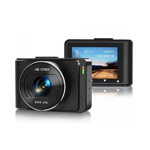 Relee GPS Fahr rekorder 60fps 2 Zoll Mini 4K Dash Cam Auto Dash Cam UHD 2160P Einzel objektiv Auto Überwachungs kamera DVR 360 Mount