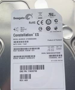 PN 005049225 улучшить вашу память с помощью EMC <span class=keywords><strong>2</strong></span> ТБ 7,<span class=keywords><strong>2</strong></span> К 3,5 "6 г SAS HDD VNXe3150 высокая производительность - Product Image 2