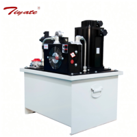 Station hydraulique à refroidissement par air avec servomoteur et commande de pompe à entraînement direct pour mélangeur interne